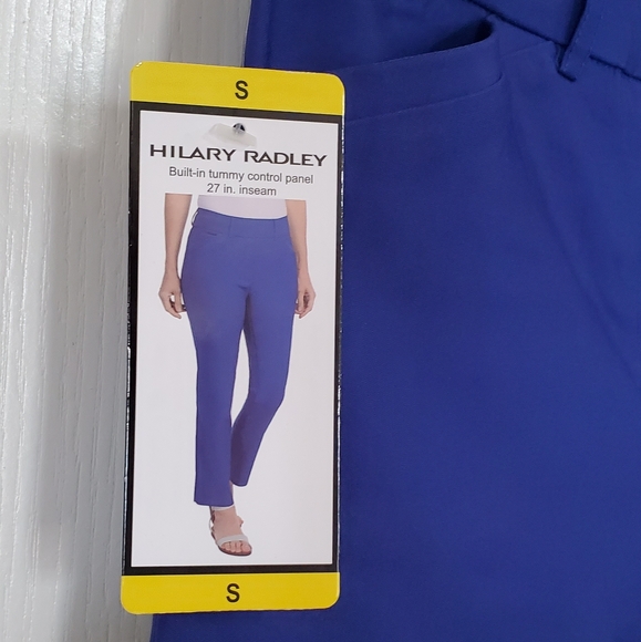 Hilary Radley sz S NWT mazarine blue ladies ankle length slacks. - Picture 3 of 8